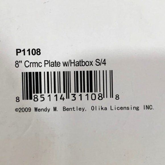 Tii Spring Luncheon Birds Butterfly Set of 4 Mugs Dessert Plates Brunch Boxed - Picture 13 of 14